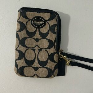 Coach wallet wristlet